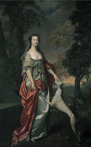Gavin Hamilton Portrait of Elizabeth Gunning, Duchess of Hamilton china oil painting image